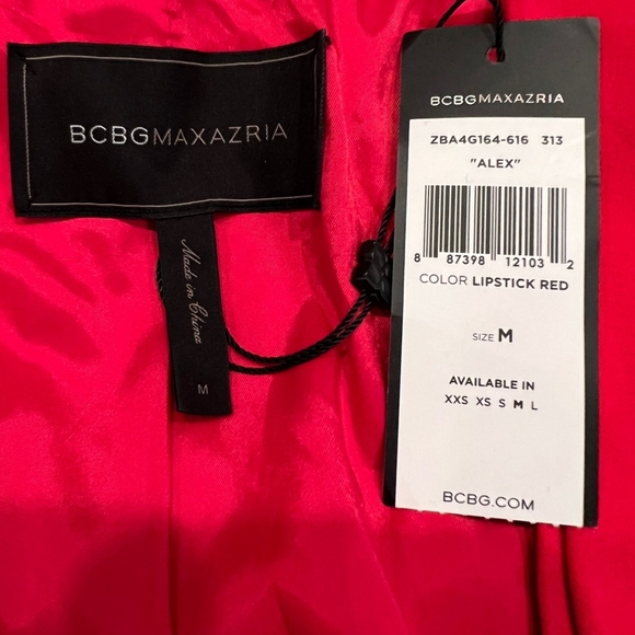 Bcbgmaxazria size Medium Blazer - Picture 3 of 5